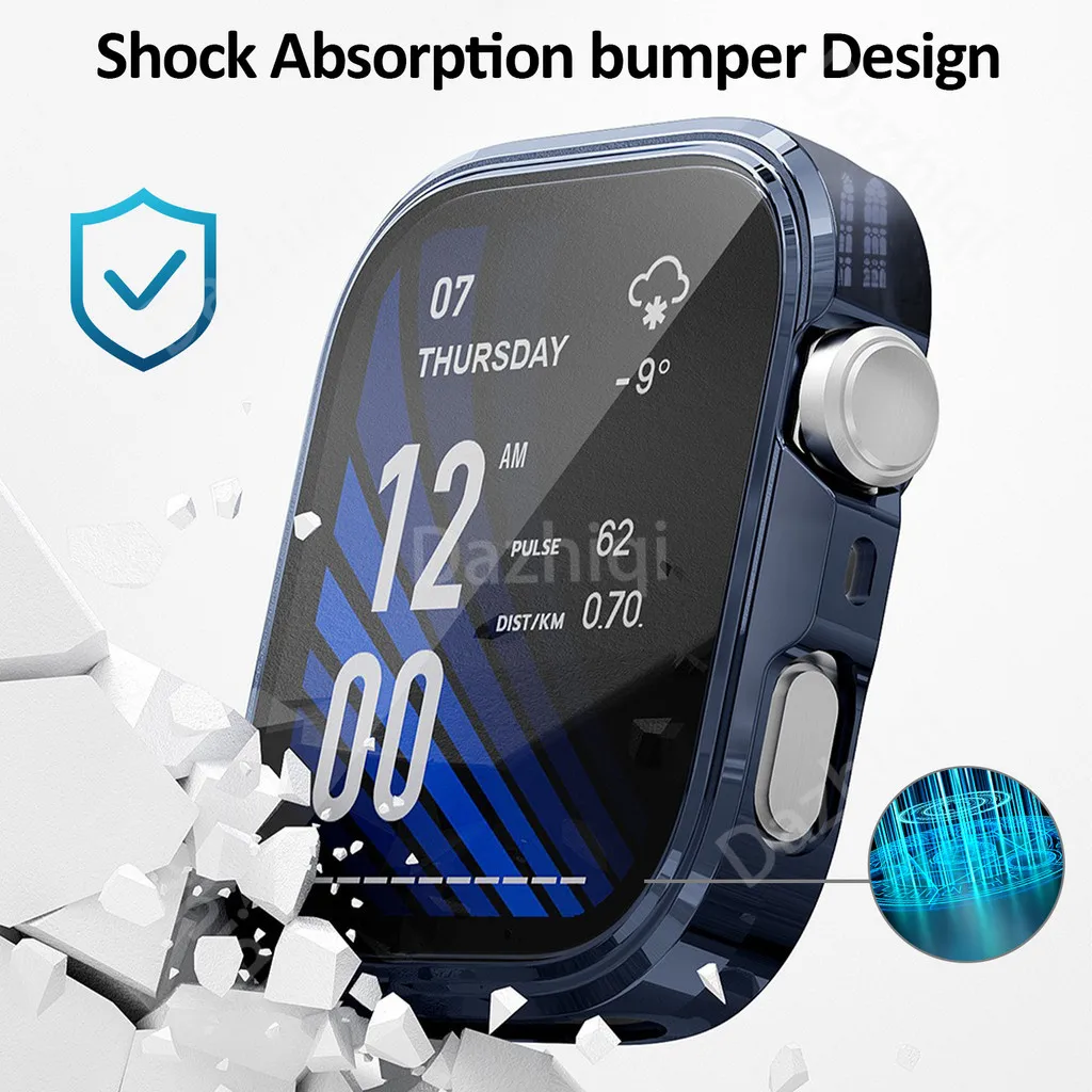 Full Coverage TPU Soft Screen Protector and Bumper Case