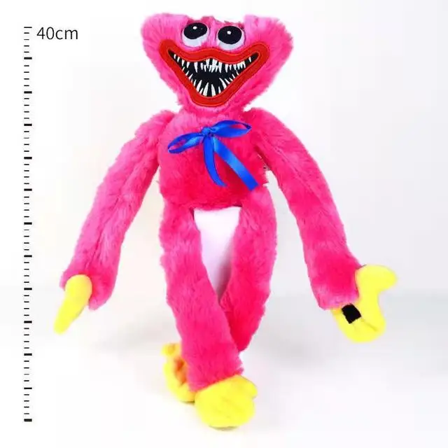 40cm Huggy Wuggy Stuffed Plush Toy Horror Doll Scary Soft Peluche Toys For  Children Boys Birthday Gift - AliExpress