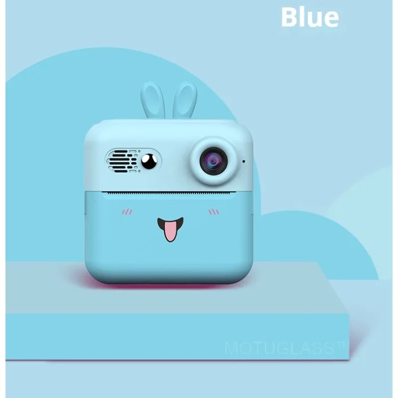 Instant Print Camera for Kids, 32MP HD Digital Camera with 3 Rolls of Printer Paper, 3.0" Screen for Ages 3-12