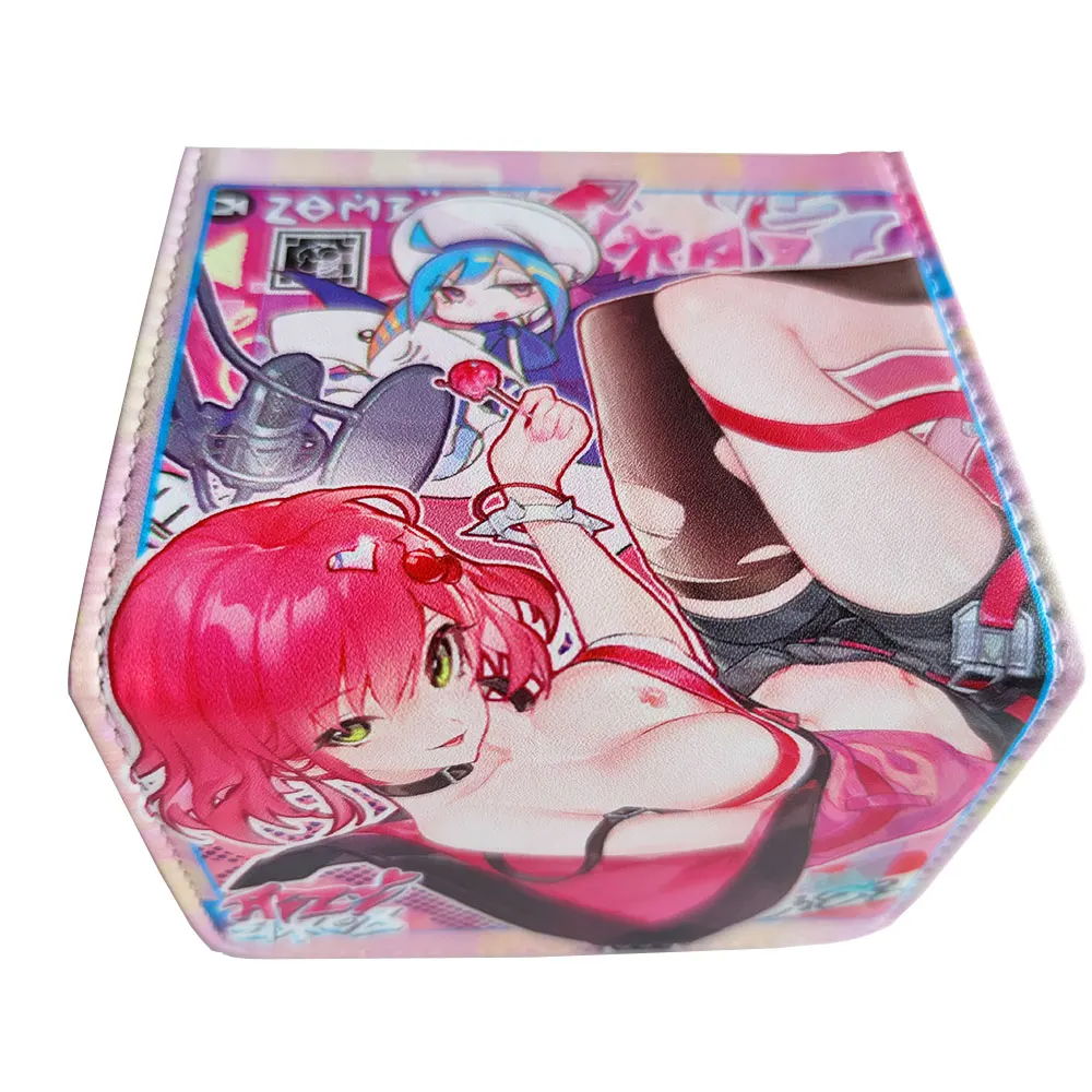 

100+ PU Anime Cards Storage Box Deck Board Game TCG Cards Box Protector Bag for MGT/Pkm/Yu-gi-oh/Trading Card Collecting Game
