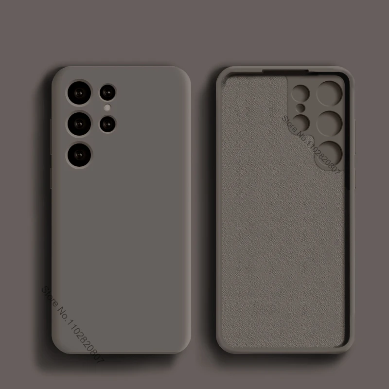 Premium Liquid Silicone Shockproof Phone Case - Sleek & Durable Cover