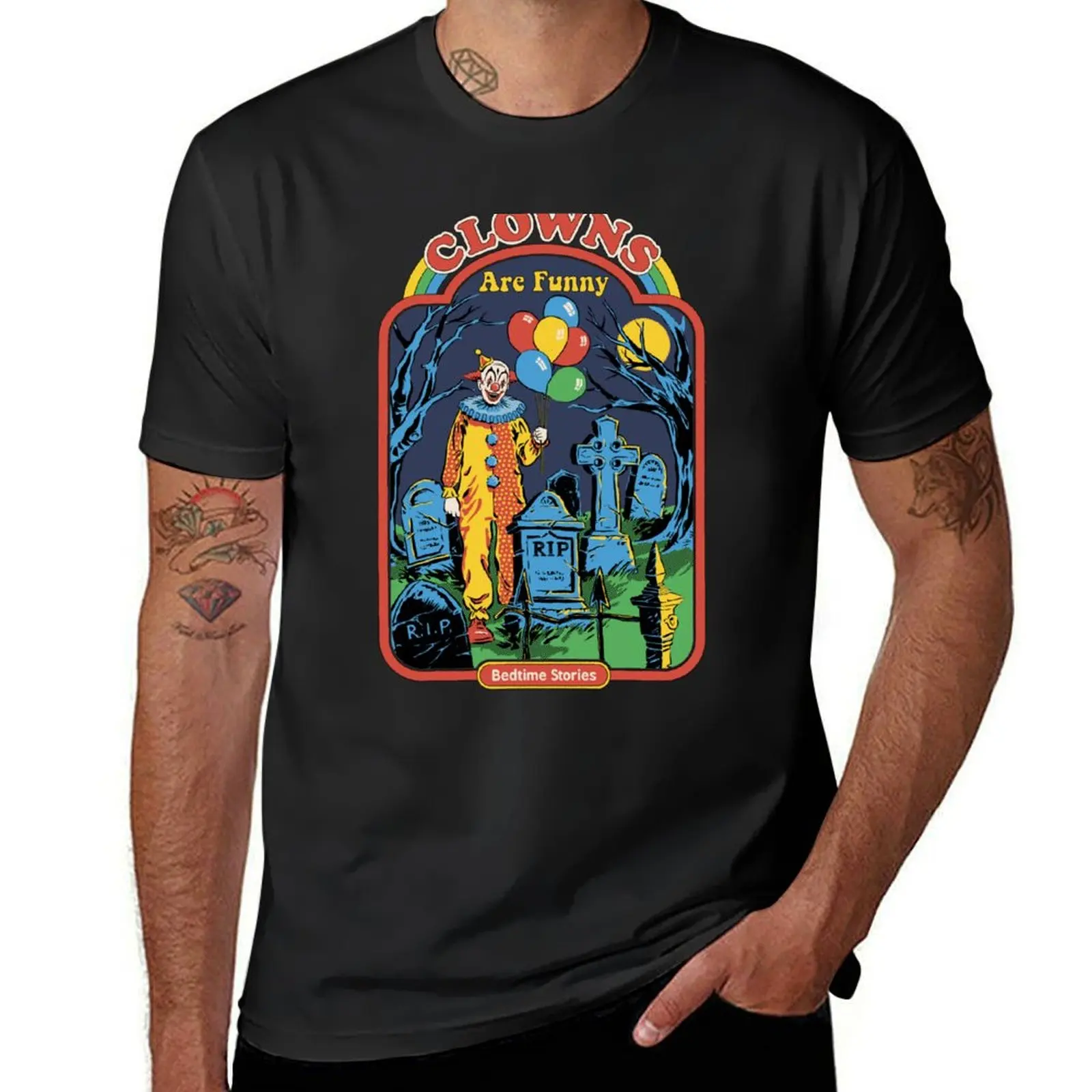

Clowns are Funny T-Shirt hippie clothes tees plus sizes Men's t-shirts