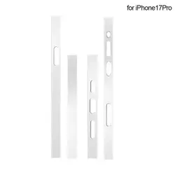 Air Side Hydrogel Screen Protector with Dust - Proof Frame and Soft TPU Sticker (For iPhone17Pro)