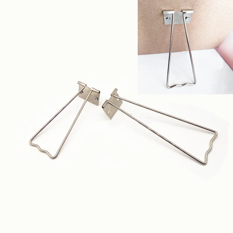 Different Sizes! Iron Metal Back Support Picture Bracket Photo Frame Pedestal Holder for 5 8 10 12 Inch Display Easel Stand