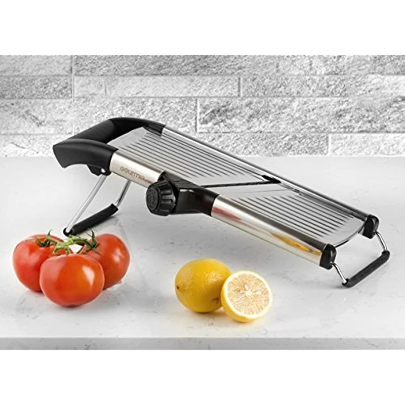 Vegetable Slicer Vegetable Cutter Potato Slicer Multifunctional Mandoline Vegetable Cutter Stainless Steel Potato Slicer Adjustable Veget Onion Grater Kitchen Tool Accessories