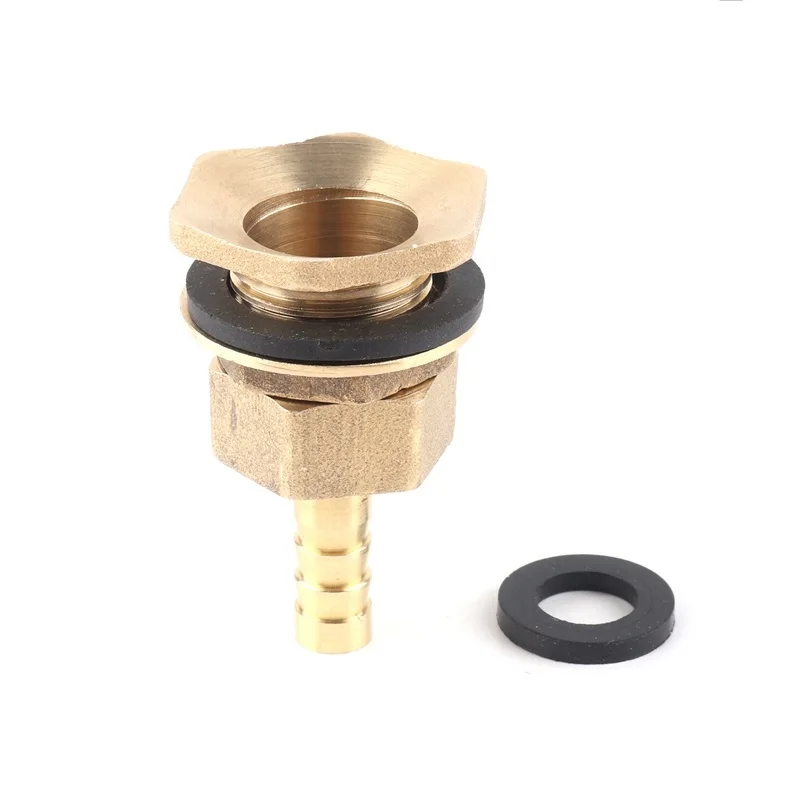 1/2" thread fish tank copper adapter pagoda connector swivel fitting 1pcs