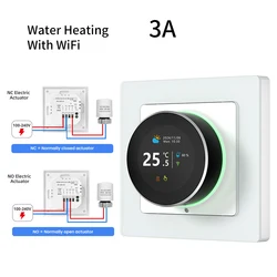Smart WiFi Thermostat with Voice Control Integration (WiFi Water Heating)