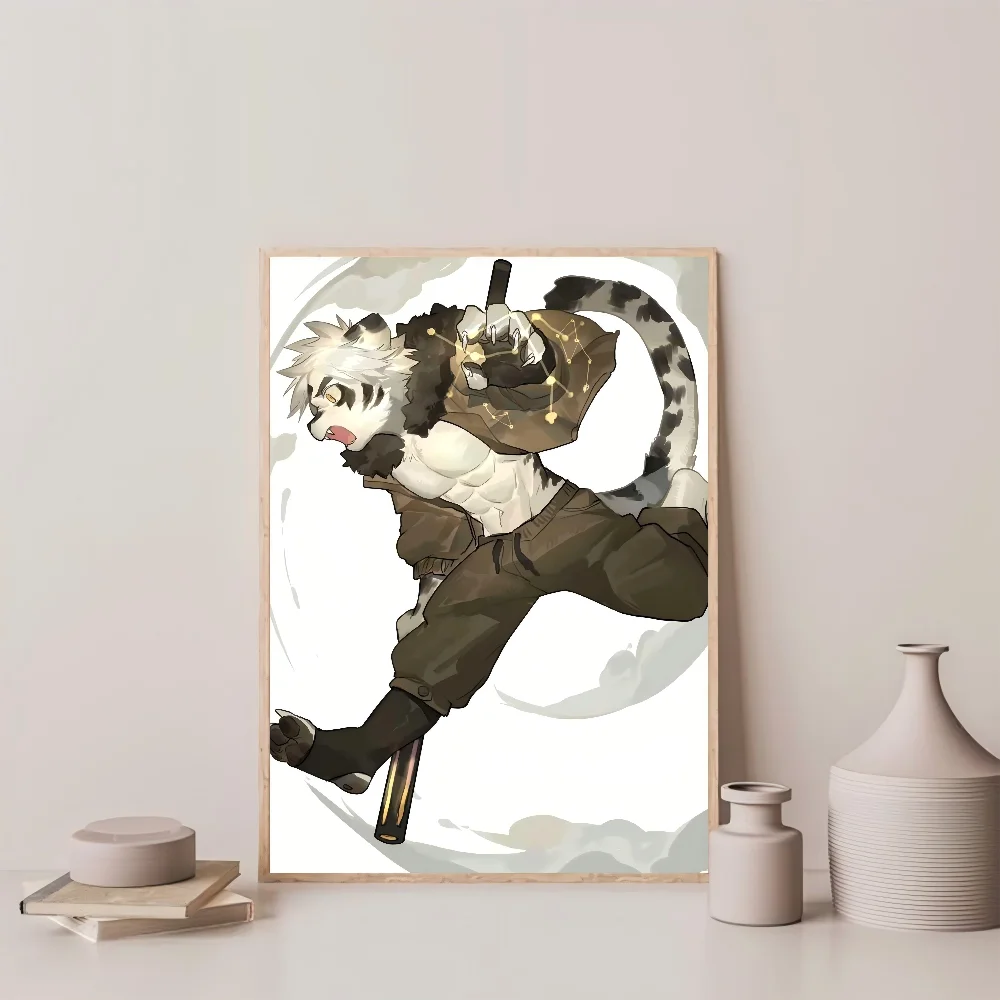 1pc Furry Fandom Poster HD Posters Home Room Bar Cafe Decor Art Wall Painting Picture