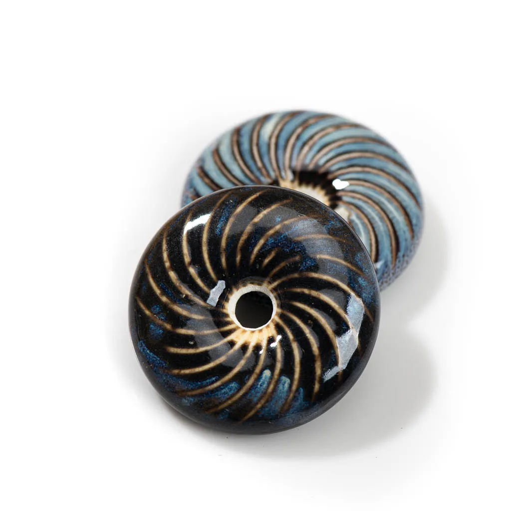 1 stücke runde große specail lose keramik perlen für schmuck herstellung stücke porzellan für armband halskette schmuck tcz138