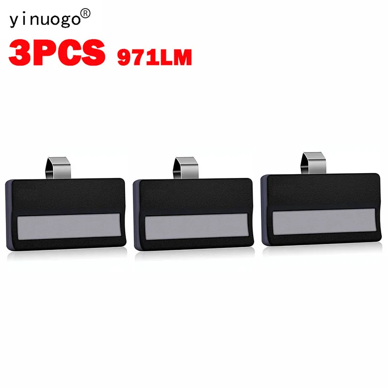 

3PCS 971LM 973LM Remote Control Garage Door Opener 390MHz For 970LM 972LM 974LM 91LM 92LM 94LM 96LM 950CB 953CB 956CB