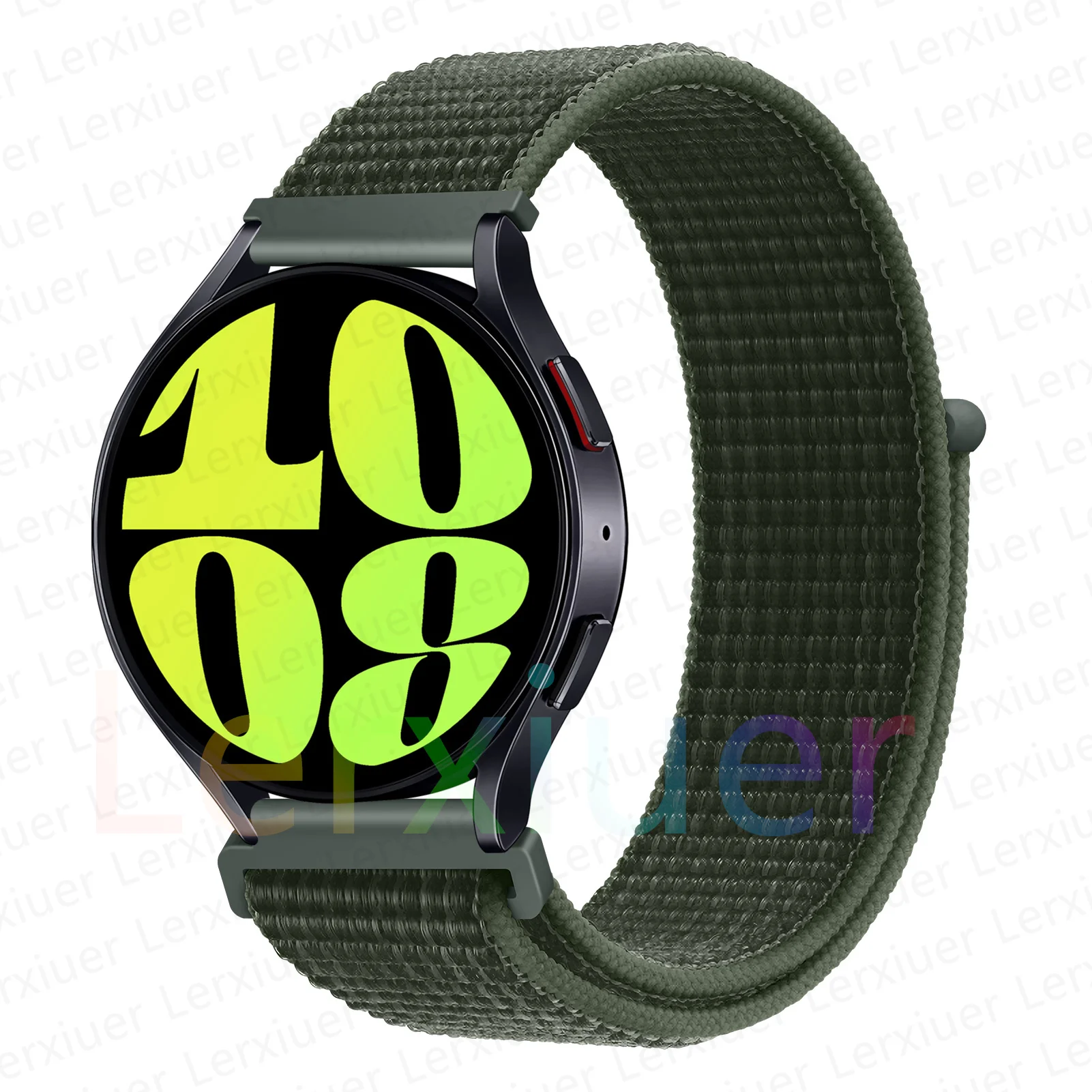 Nylon Loop Smartwatch Band – 20mm/22mm Bracelet Strap