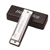 10 Hole Harmonica Mouth Organ Puzzle Musical Instrument Beginner Teaching Playing Gift Copper Core Resin Harmonica Harp 1