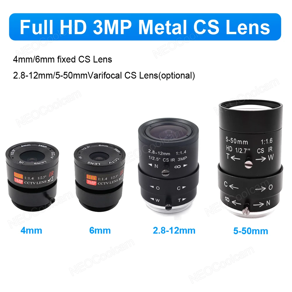 HD 4K IMX415 USB Webcam With 2.8-12mm Varifocal Zoom Lens 2K 4MP PC Usb Video Camera UVC OTG Plug And Play For Live Streaming 5