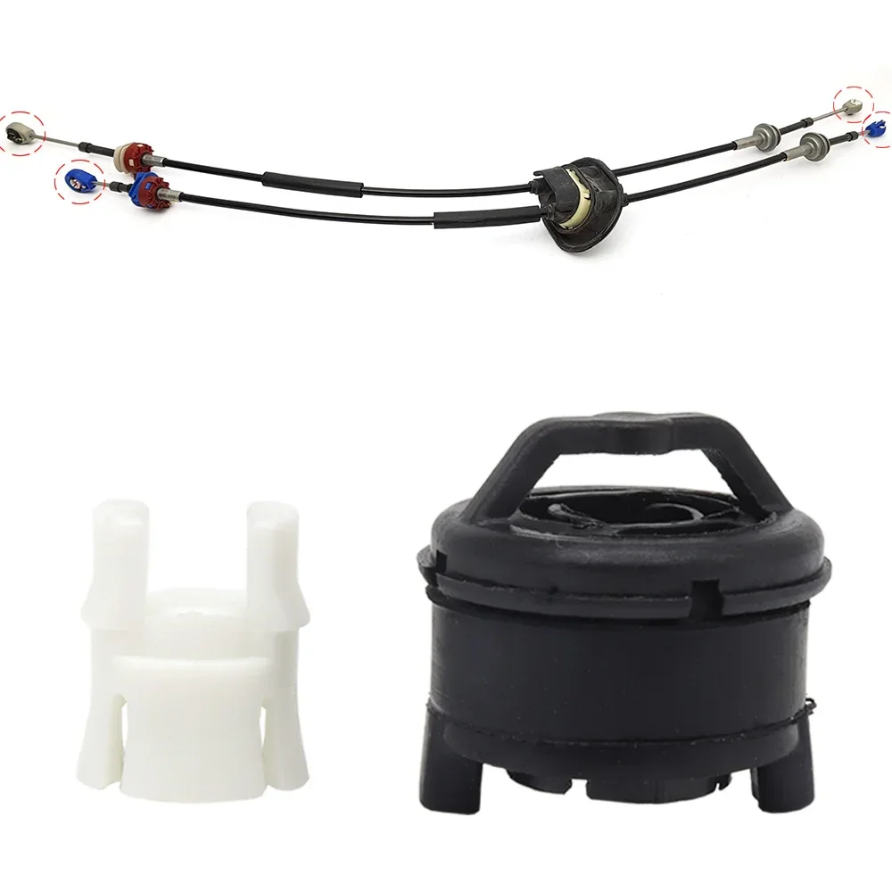 Manual Gearbox Shift Cable Linkage Gear Lever End Rod Joint Collet Pivoted Connect Bushing for Citroen C3 SC C2 JM 2003-2013 gear shifter,gearbox control cable repair kit