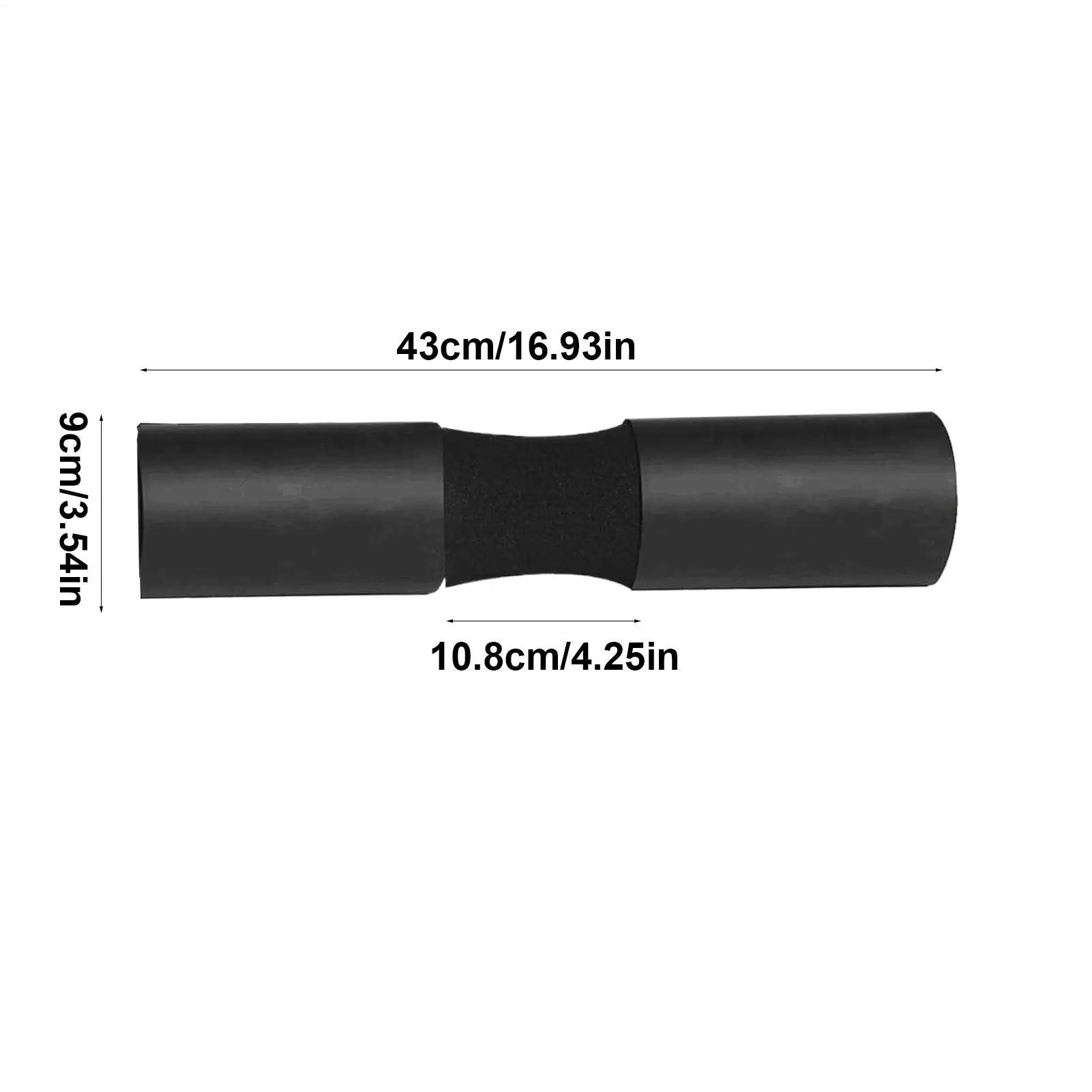 Barbell Squat Pad Gymnastics Bars Cushion Shock Absorption Barbell Cushion Set For Workout Hip Thrusts Home Gymnastics