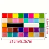 36-Color Face and Body Painting, Large Cream Face Painting Palette Set, Suitable for Halloween and Holiday Party Special Effect Costume Role-Playing Makeup 3