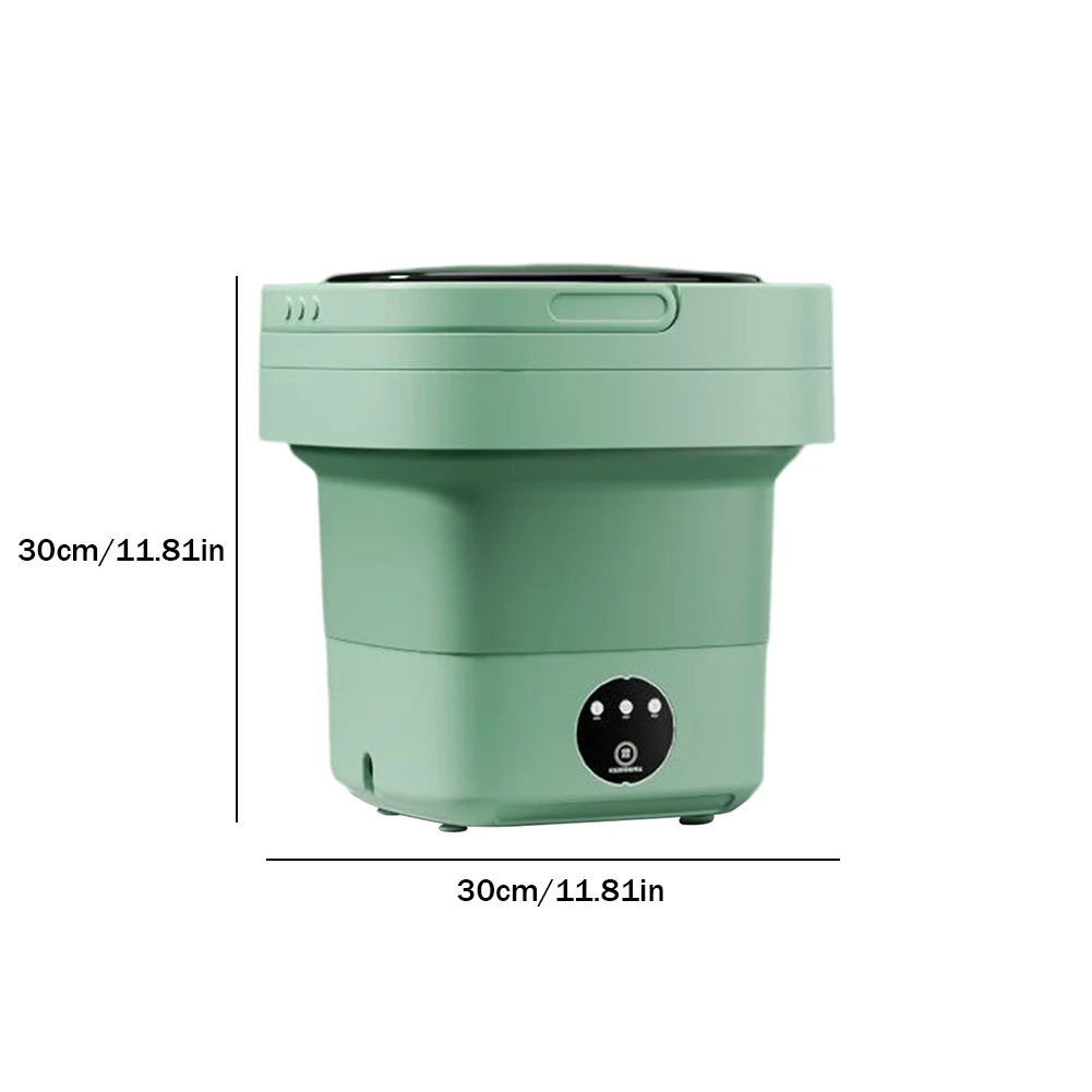 Washing Machine Baby Clothes Washer 6.5L Small Washing Machine 3 Modes Wash and Spin Dry for Camping Travel RV Self-Drive for Student Dormitory