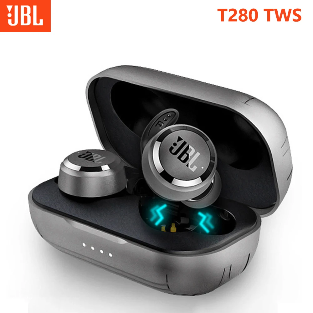 TWS-наушники Jbl T280 с шумоподавлением и поддержкой Bluetooth |