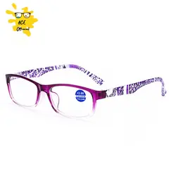 2023 Fashion Reading Glasses Women Anti Blue Light Computer Presbyopic Eyeglasses Diopter +1.0 1.5 2.0 2.5 3.0 3.5 4.0