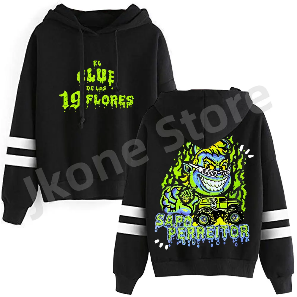 

Feid Tour Merch Sweatshirts Mor, No Le Temas a la Oscuridad Album Women Men Fashion Casual Long Sleeve Top