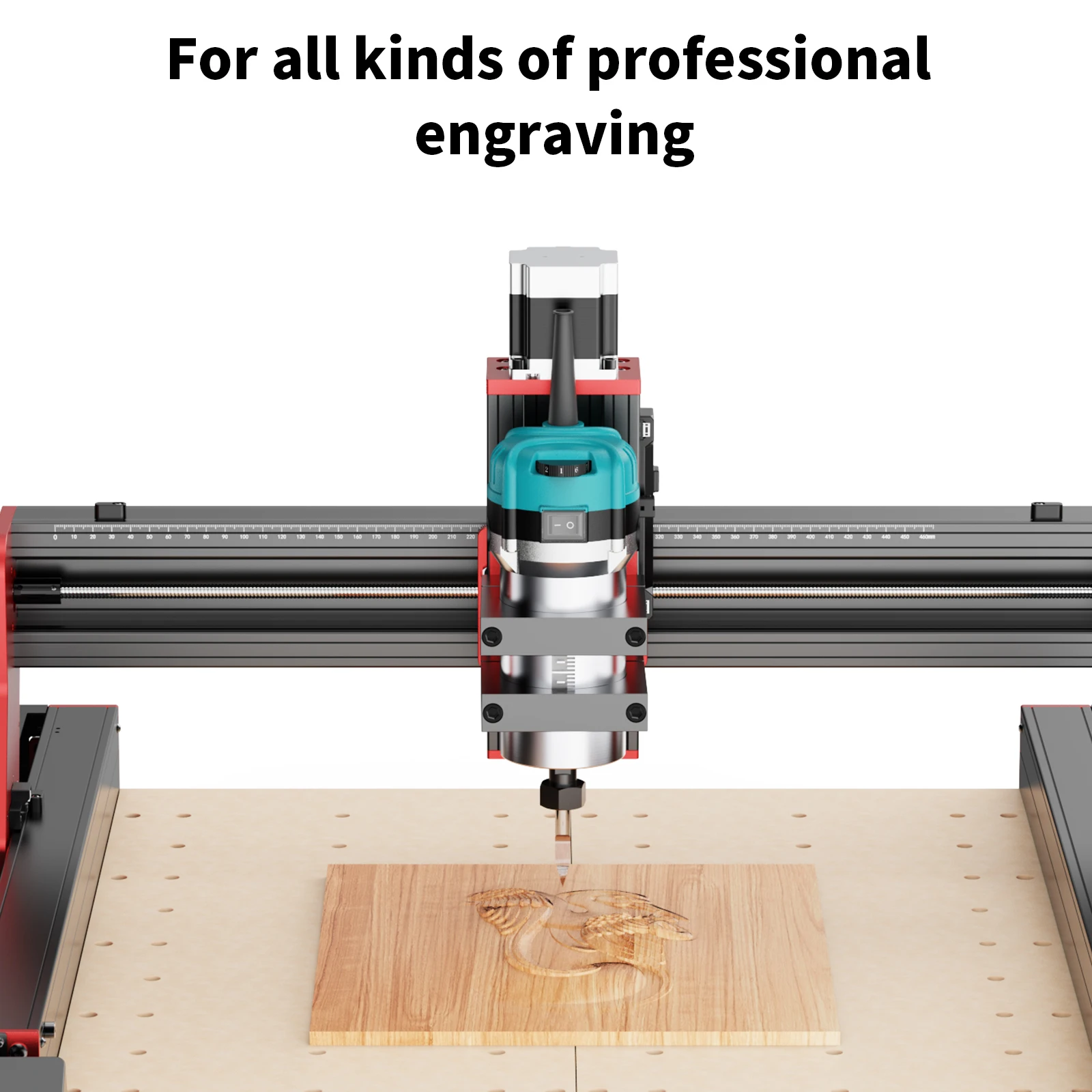 TWOTREES 800W Wood Trimmer Router Spindle For TTC450 Engraver Wood