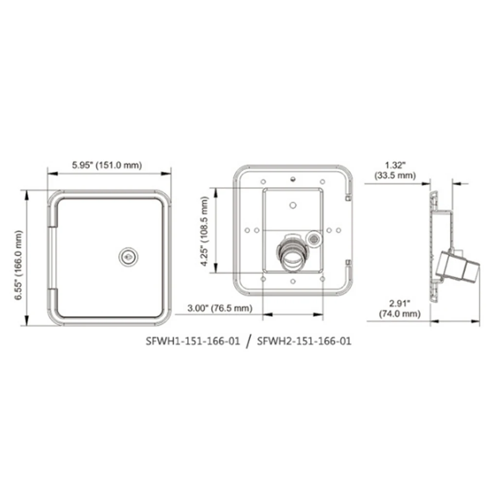 Universal controllable White Gravity Water /water intake Fill Dish Lock Keys RV Trailer Camper for RV Trailer Universal controllable White Gravity Water /water intake Fill Dish Lock Keys RV Trailer Camper for RV Trailer
