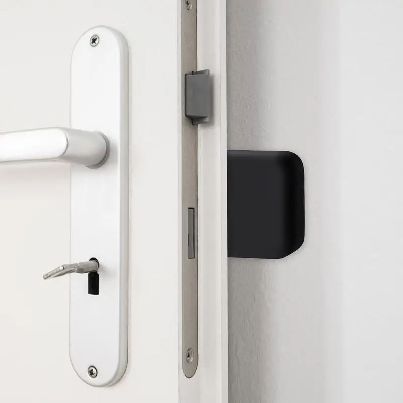 1PC Silicone Door Handle Bumpers Self Adhesive Deurstopper Protection Porte Pad Mute Sticker Square Wall Protector er Pad