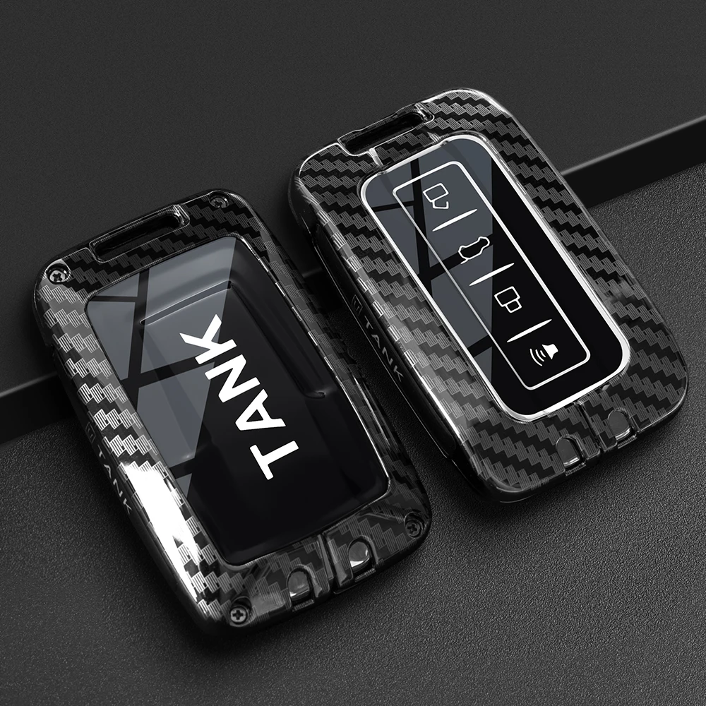 Premium Car Key Cover with Keychain Holder - Stylish Protective Case