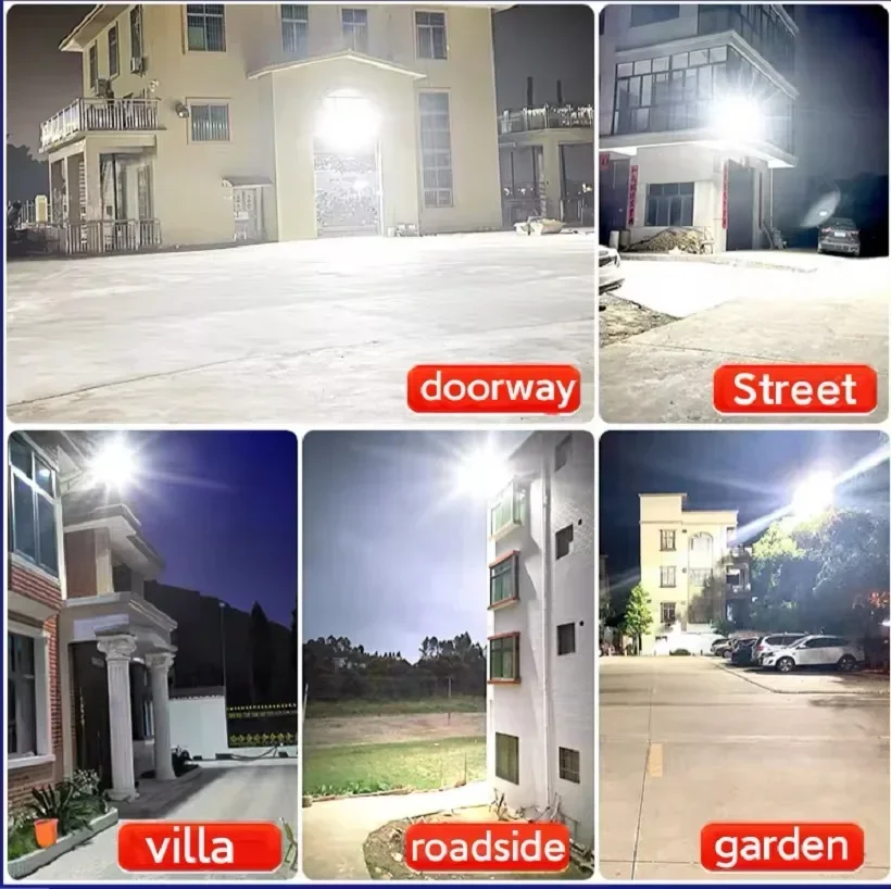 2000000LM Ultra Powerful Solar Lamp With Remote Control Outdoor Solar Induction Street Yard Light IP65 Waterproof Garden Lights 6