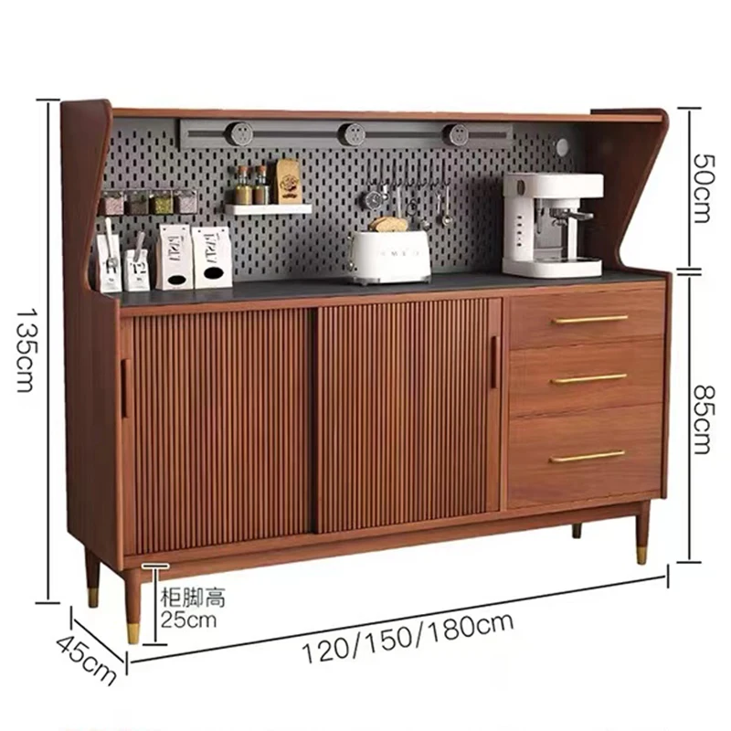 Nordic Originality Sideboards Solid Wood Modern Display Storage Kitchen Cabinets Cupboard Dining Room Furniture Comedor FYSB