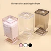 Nail Towel Cotton Wash Towel Storage Box Transparent Dustproof Bottom Extraction Tool Makeup Accessories 5