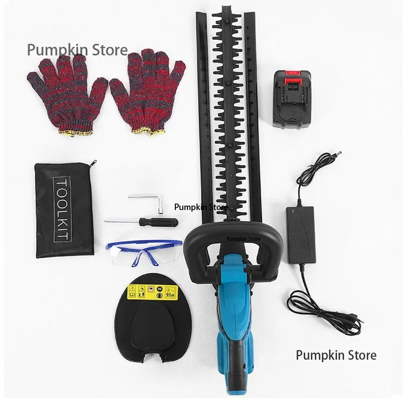 Brushless Hedge Trimmer Lithium Wireless Green Tea Leaf Pruning Saw Garden Trimmer  For Makita Battery 2