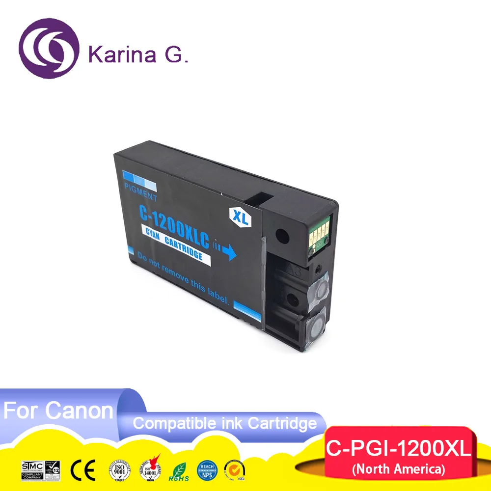 C-1200XL PGI-1200 PGI1200XL Premium Compatible Color Inkjet Ink Cartridge for M