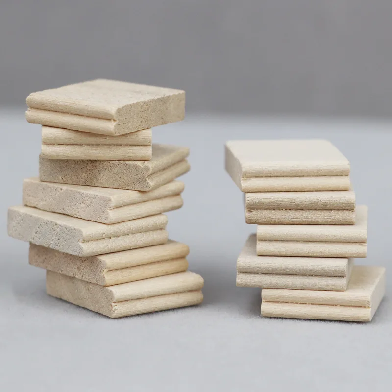 

12 шт./набор, деревянные Мини-книги