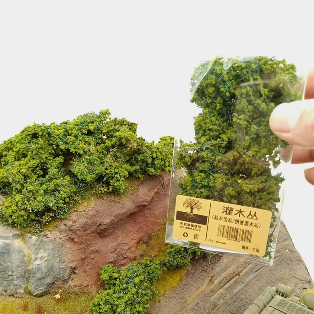 DIY Tarnung Gras Modell Blätter Blumen und Vegetation Materialien Gebäude Modells zene Landschaft Sand Tisch Layout Gras Büschel
