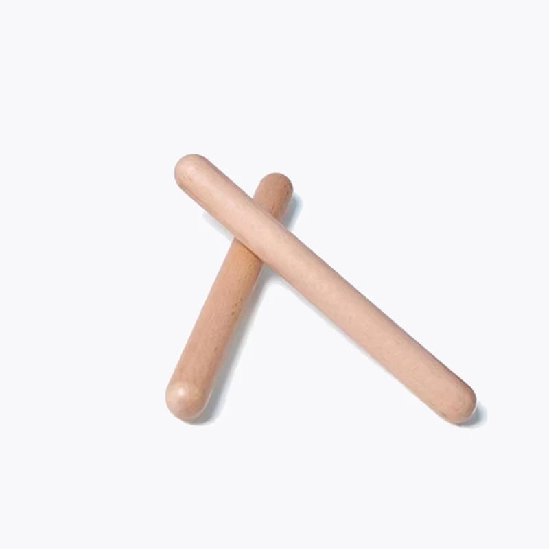 Orff percussion instrument log sound stick children's music teaching AIDS rhythm stick 1 pair Rhythm Sticks