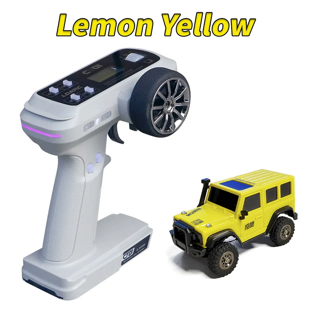 thumbnail image 1 of LDARC X43 1/43 MINI RC Modelo de coche de control remoto eléctrico de escritorio Crawler RTR 4WD Juguetes para niños adultos, 1 of 5