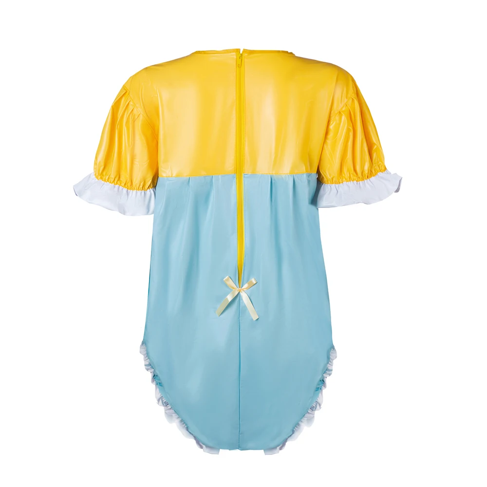 ABDL PVC Romper Onesie Pajamas Snap Crotch Bodysuit