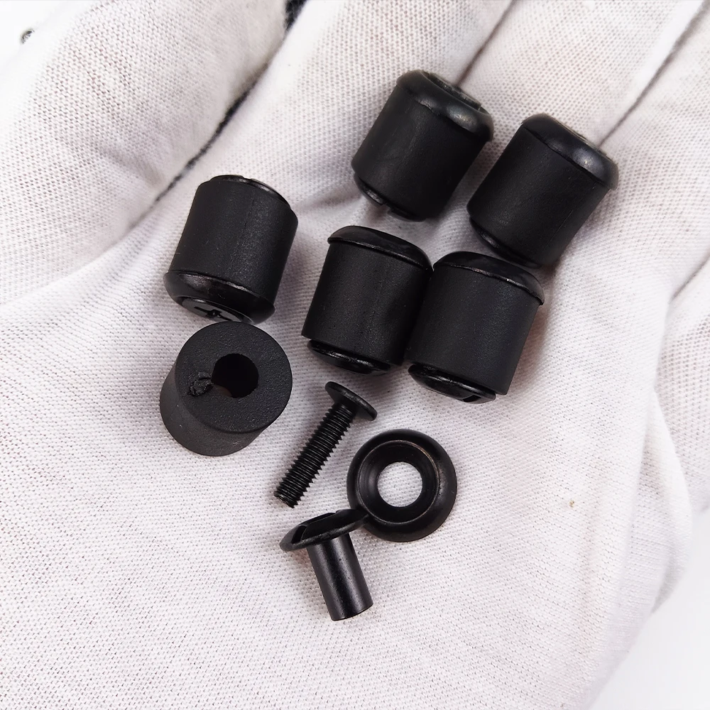 4 Sets Kydex Holster Screw Parts Fast-dialing Sheath Screw Fittings Making K Sheath DIY Waist Clip Screw Accessories