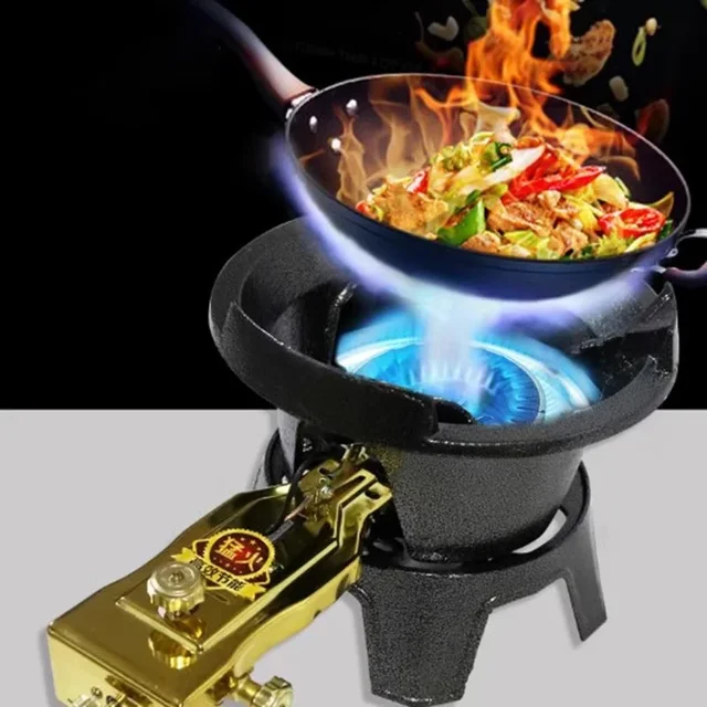 Commercial Fierce Fire Stove Liquefied Gas Single Stove Restaurant Dedicated High-speed Stir-fry Stoves Natural Gas Burner Stove