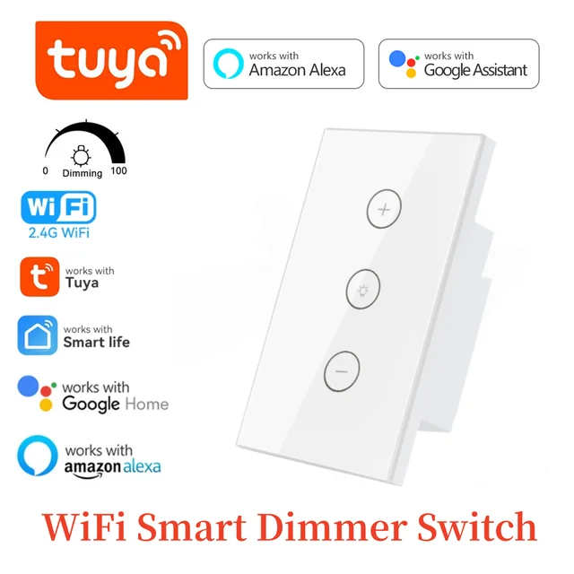 Wifi Smart Light Wall Switch Socket Outlet  Light Switch Works Google Home  - Wifi - Aliexpress