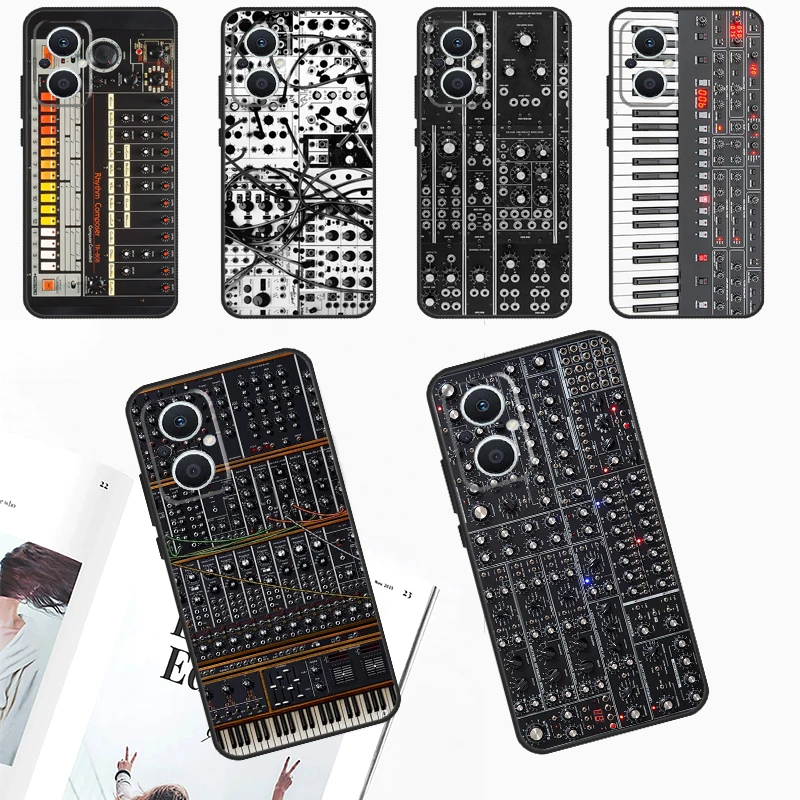 Custodia Per Sintetizzatore Synth Vintage Per Oppo Reno 10 Pro 4Z 5Z 8T 4 5 6 7 8 Lite Oppo Find X5 X6 Pro X2 Neo X3 Lite Cover