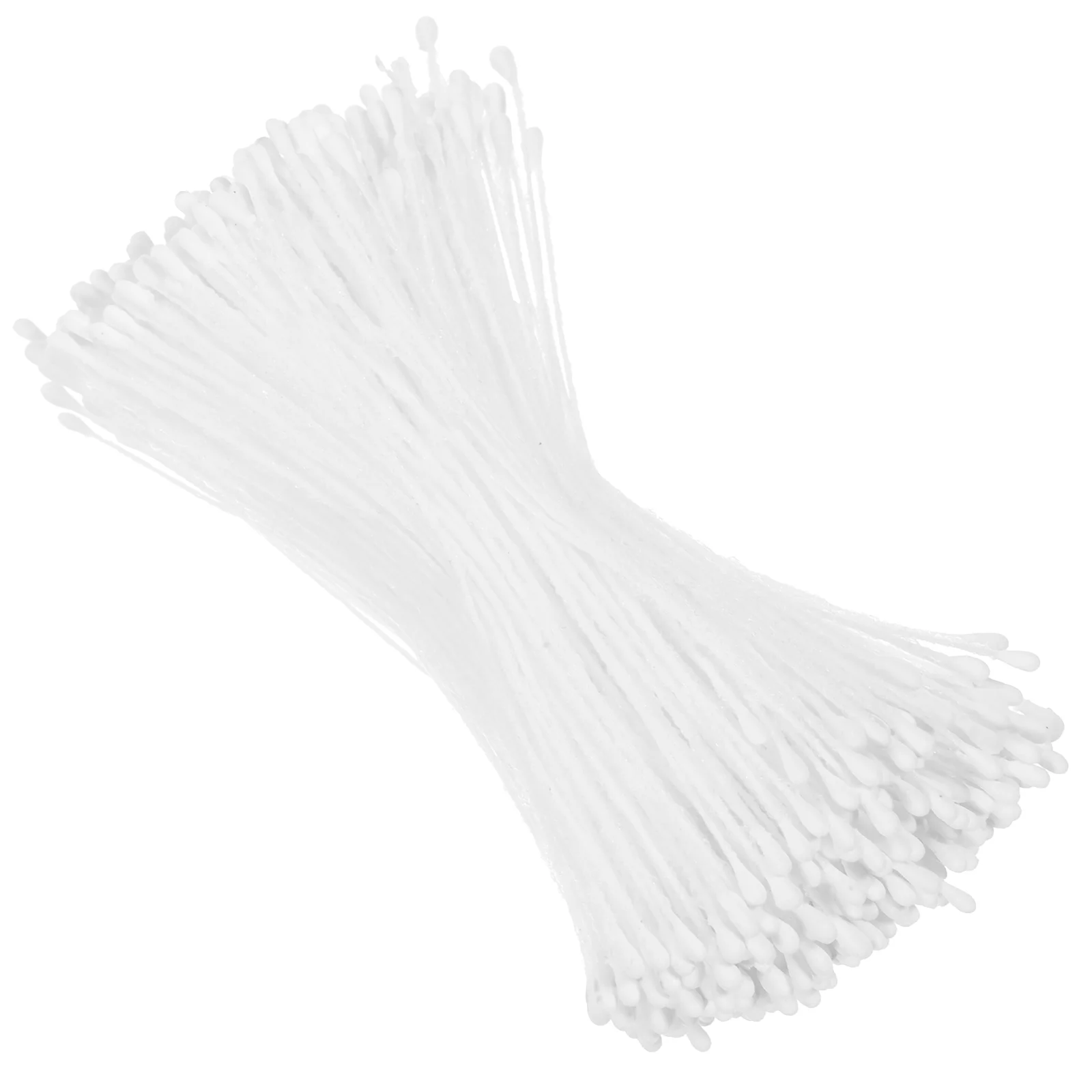 

Decor Handmade Flower Core DIY Supplies Decorative for Decoration Artificial White Realistic Floral