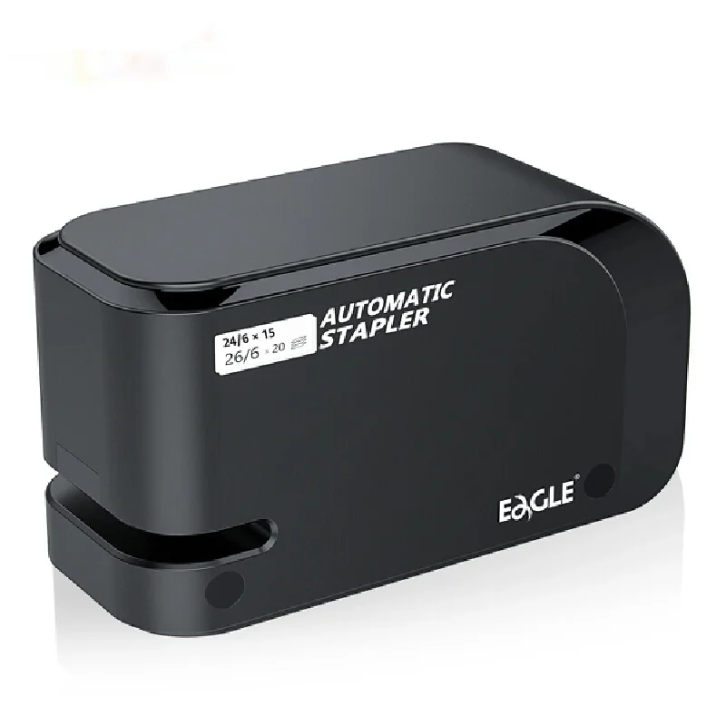 Automatic Electric Stapler Free 1 Box Staples 20-Sheet Capacity70g Paper Dual Power Supply Office School Binding Supplies electric stapler