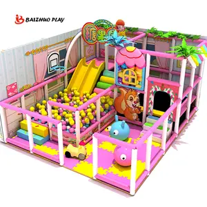 YLWCNN Baby Soft Play Set Cubes Ball Pit Fence White Bouncy Portable  Amusement Playground Multi-function Kid Play Toy Game Party
