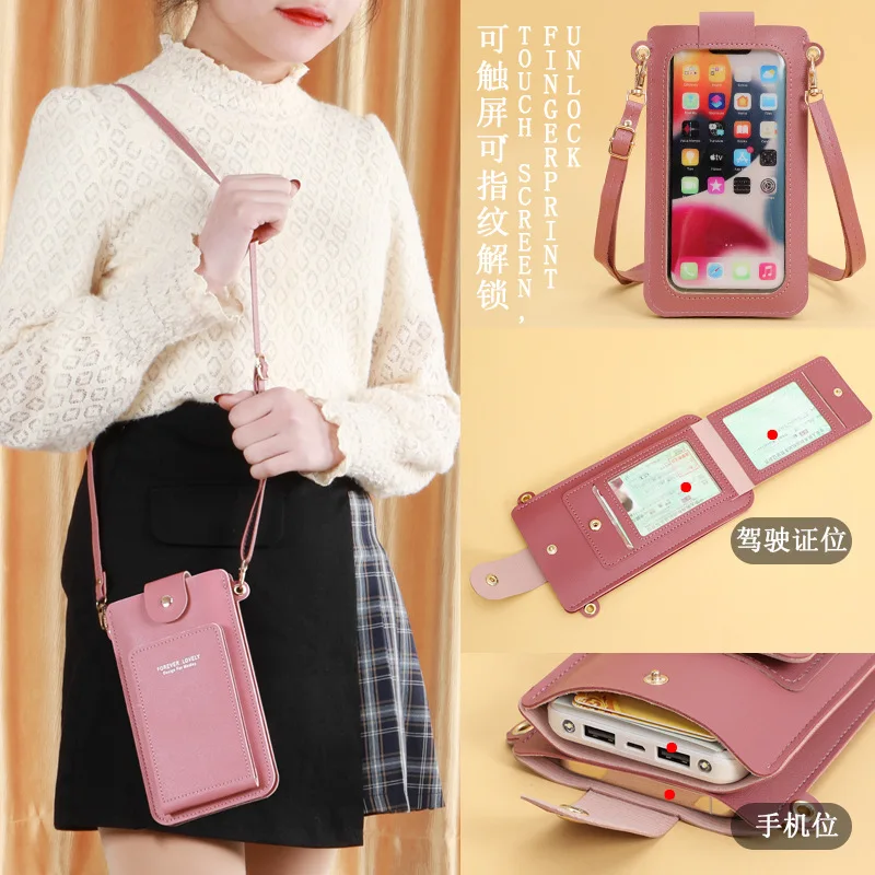 

HOT Fashion Small Crossbody Bags Women Mini Matte Leather Shoulder Messenger Bag Clutch Bolsas Ladies Phone Bag Purse Handbag