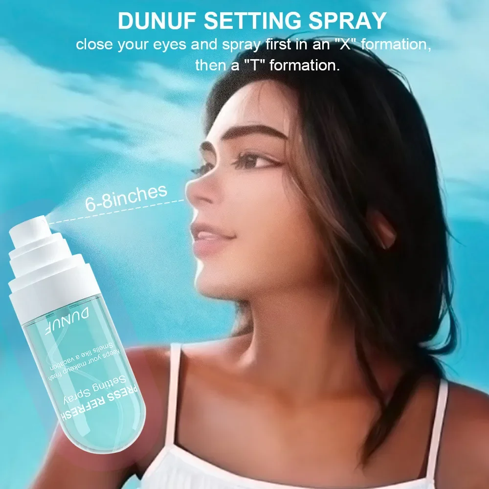 Makeup Setting Spray 55ml Makeup Setting Spray Moisturizing Long Lasting 24 Hours Hydrate Oil Control Quick Fixer Cosmetics Keeps Your Makeup Fresh
