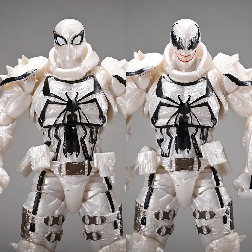 Revoltech Amazing Yamaguchi Agent Anti-Venom Figure Anime White
