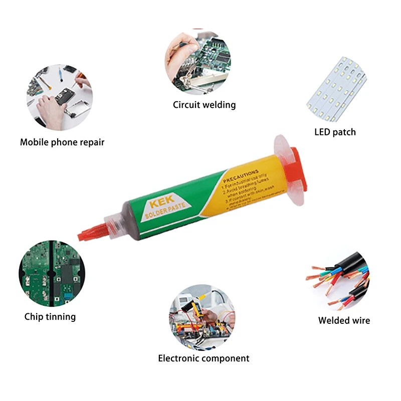 Low Temperature Paste With A Melting Point Of 138 Is Suitable For SMD Welding Soldering 3