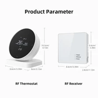AVATTO WiFi Smart Thermostat，RF Wireless Receiver Temperature Controller ，For Water Gas Boiler Support Tuya Alexa Google Home - Image 6